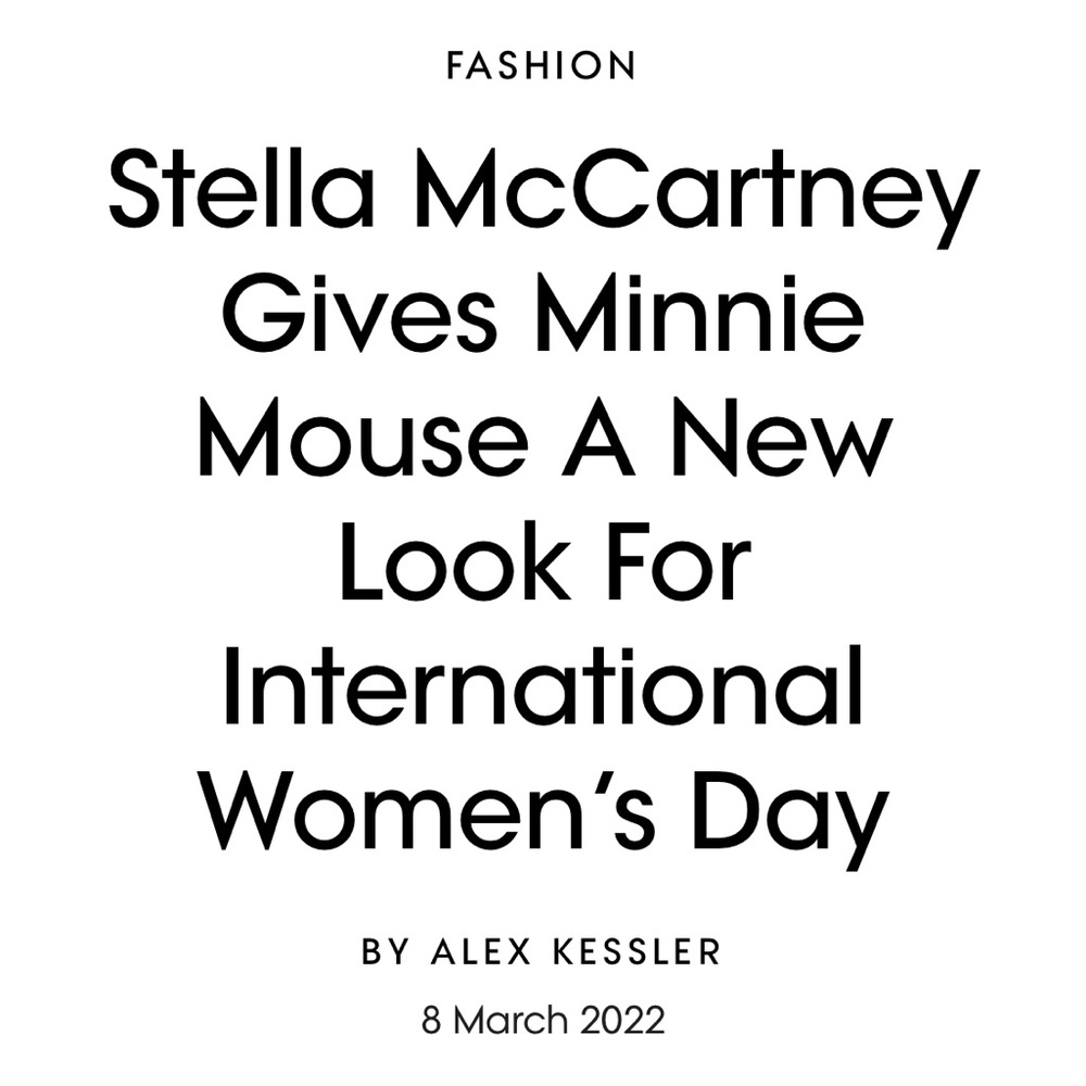 STELLA MCCARTNEY DISNEY Womens Day Minnie Mouse T shirt LIMITED EDITION - Picture 2 of 8